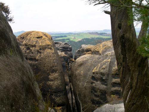 2011-04 Saxon Switzerland microclimate measurements